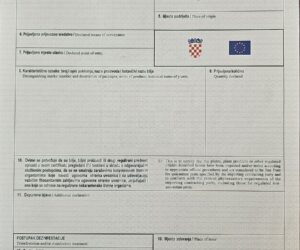 Phytosanitary certificate